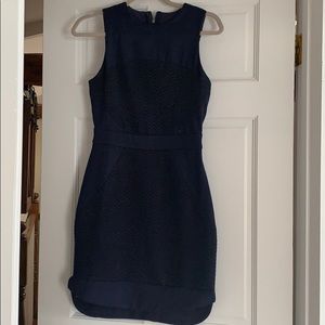 Navy blue dress